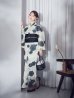 画像13: 【予約 / 5月下旬発送予定】梅柄藍鼠色浴衣 OBI-siwa-204-wk-1-B / HIMO-900-yn-3-GYxGD / YA-1072-kn-B / GETA-02-ok-4-MOC / [yo/OF01]