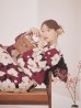 画像6: 白椿と梅の花柄浴衣【浴衣３点セット 浴衣/帯/下駄】OBI-siwa-204-wk-1-B / HIMO-902-kj-5-RosePK / / YA-1066-kj-IV / GETA-02-ok-8-RoseP/ [YMT]