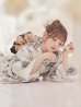 モデル：吉木千沙都(ちぃぽぽ)　身長：158cm　着用サイズ：Fサイズ