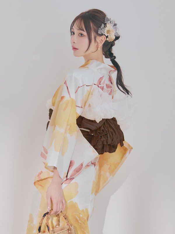 モデル：kie　身長：158cm　着用サイズ：Fサイズ