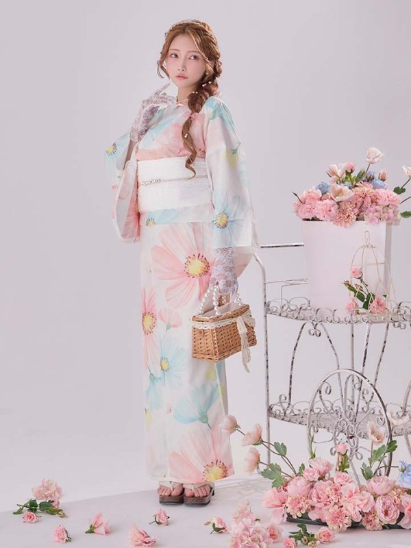 モデル：まみ　身長：161cm　着用サイズ：Fサイズ