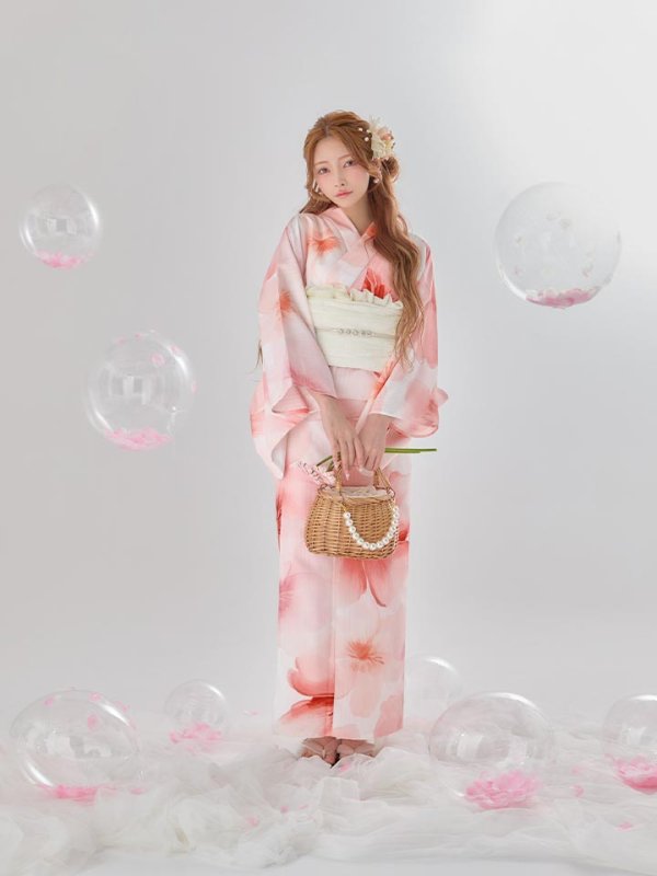 モデル：まみ　身長：161cm　着用サイズ：Fサイズ