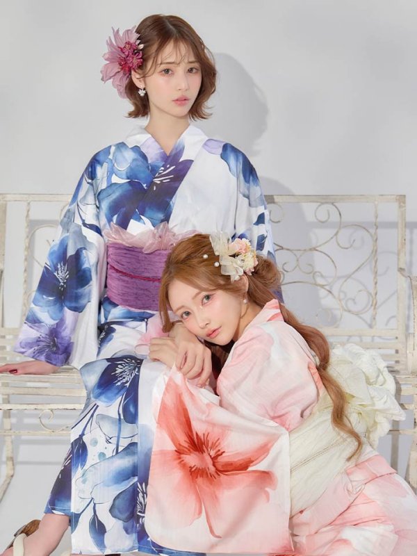 モデル：まみ　身長：161cm　着用サイズ：Fサイズ モデル：天海りこ　身長：156cm  着用サイズ：Fサイズ