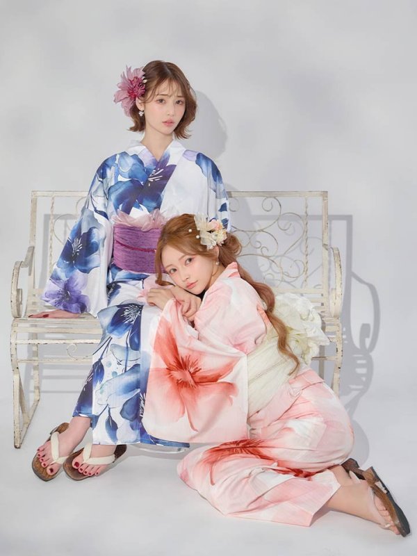 モデル：まみ　身長：161cm　着用サイズ：Fサイズ モデル：天海りこ　身長：156cm  着用サイズ：Fサイズ