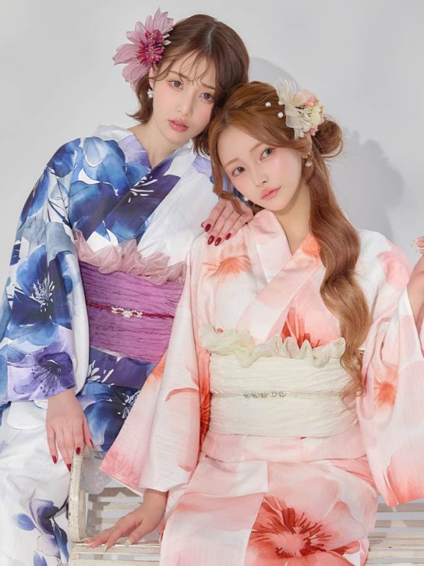 モデル：まみ　身長：161cm　着用サイズ：Fサイズ モデル：天海りこ　身長：156cm  着用サイズ：Fサイズ