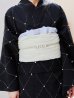 画像20: セパレートアーガイルビジュー浴衣【浴衣4点セット 浴衣/帯/下駄】OBI-siwa-204-wk-12-OW / HIMO-906-yn-PEARL / HEKO-800-sb-5-W / YA-1079-kj-8 / GETA-01-kj-1-B/ [YMT]