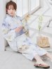 画像2: 【予約 / 7月上旬発送予定】セパレートシャーベットフラワー牡丹浴衣【浴衣4点セット 浴衣/帯/下駄】OBI-g-500-kj-8-GY / HIMO-900-yn-3-GYxGD / HEKO-800-sb-5-W / YA-1016-kj-GY / GETA-01-kj-3-IV / [/OF01] (2)