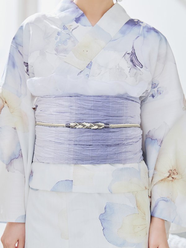 画像21: 【即日発送】セパレートタイプ シャーベットフラワー牡丹浴衣【浴衣4点セット 浴衣/帯/下駄】[YMT]