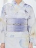 画像21: 【予約 / 7月上旬発送予定】セパレートシャーベットフラワー牡丹浴衣【浴衣4点セット 浴衣/帯/下駄】OBI-g-500-kj-8-GY / HIMO-900-yn-3-GYxGD / HEKO-800-sb-5-W / YA-1016-kj-GY / GETA-01-kj-3-IV / [/OF01]