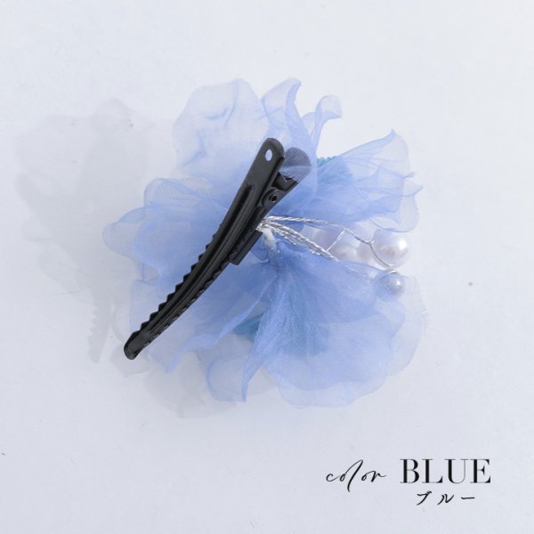 画像5: 【即日発送】【浴衣小物】シアーフラワーパール【2カラー】[YMT]