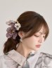 画像7: 【浴衣小物】大輪フラワーとパールコサージュ【1カラー】 (7)