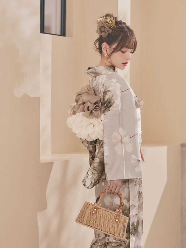 画像7: 【浴衣小物】小花とクリアフラワーコサージュ【1カラー】