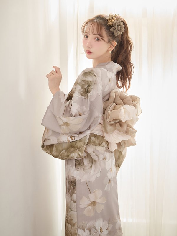 画像9: 【浴衣小物】小花とクリアフラワーコサージュ【1カラー】