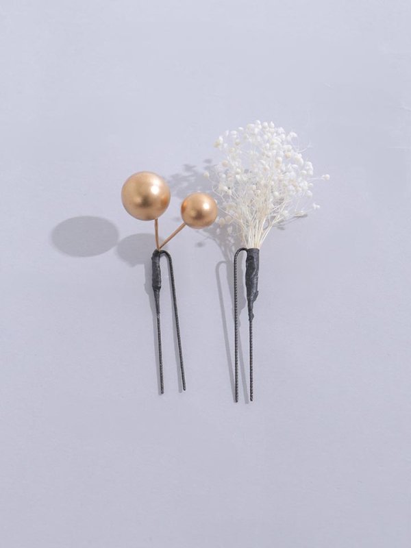 コサージュ モカ