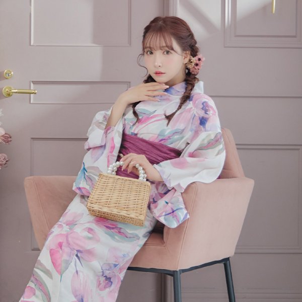 画像7: パール台形型カゴバッグ[YMT]