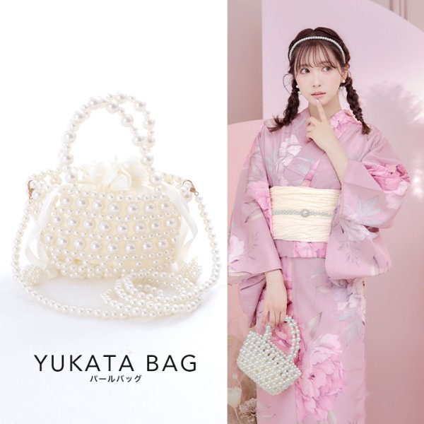 画像1: 2wayショルダーパールバッグ[YMT]