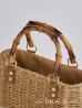 画像6: ショルダー紐付き2wayバンブーハンドルナチュラルかごバッグ【2カラー】[OF01] (6)