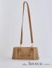 画像8: ショルダー紐付き2wayバンブーハンドルナチュラルかごバッグ【2カラー】[OF01] (8)