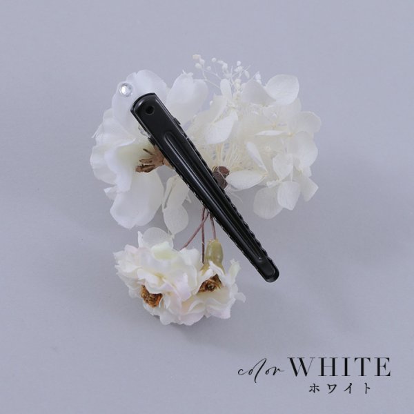 画像7: 【浴衣小物】三連フラワーコサージュ【2カラー】[HC02]