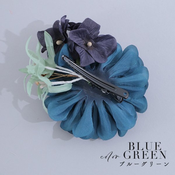画像10: 【浴衣小物】3連フラワーコサージュ【3カラー】[HC02]