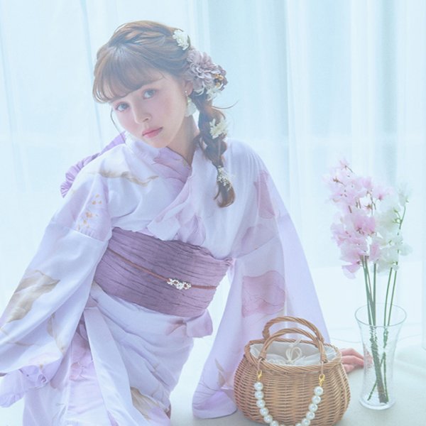 画像14: 【浴衣小物】3連フラワーコサージュ【3カラー】[HC02]