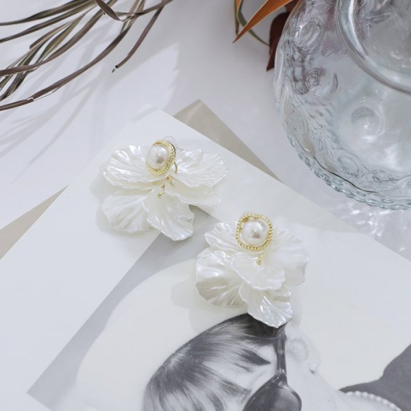 画像5: 【アクセサリー：ピアス】タッセルシェルピアス【HC02】