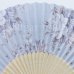 画像6: 【浴衣小物/扇子】フラワー柄扇子【4カラー】[YMT]
