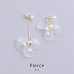 画像2: 【アクセサリー：ピアス】【浴衣小物：アクセサリー】アシンメトリーフラワーペタルピアス[HC02] (2)