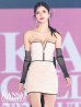 画像1: 【ゆりお/関西コレクション着用】XSサイズあり【ROBE de FLEURS Glossy/ローブ・ド・フルール グロッシー】スタッズ/ キルティング/ フロントジップ/ 台形スカート/ セットアップ/ ミニドレス/ キャバドレス[OF2]【一部予約商品/5月下旬発送予定】 (1)