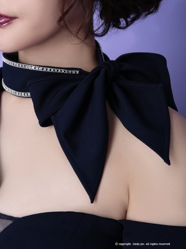 画像14: 【Andy GLAMOROUS/アンディグラマラス】スカーフプリント/ リボン/ ストレッチ/ タイト/ セットアップ/ ミニドレス/ キャバドレス[OF05]