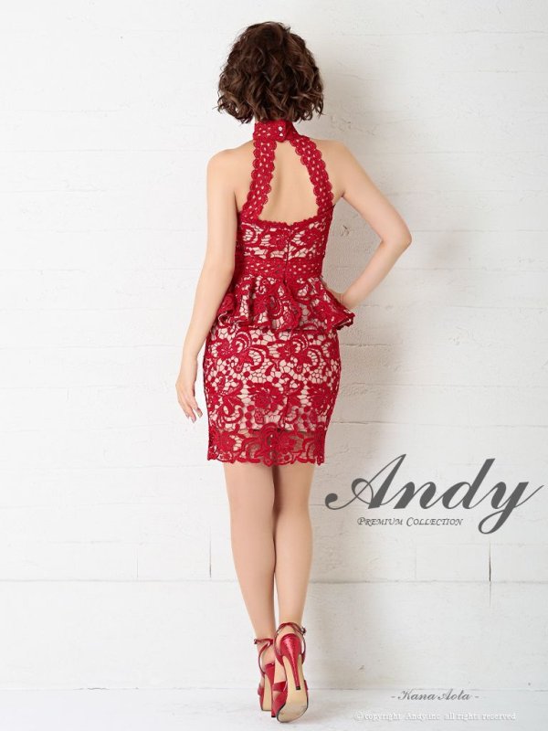 画像4: Andy ANDY Fashion Press 06 COLLECTION 03【ANDY/アンディ】総レース/ ペプラム/ アメスリ/ タイト/ ミニドレス/ キャバドレス[OF05]