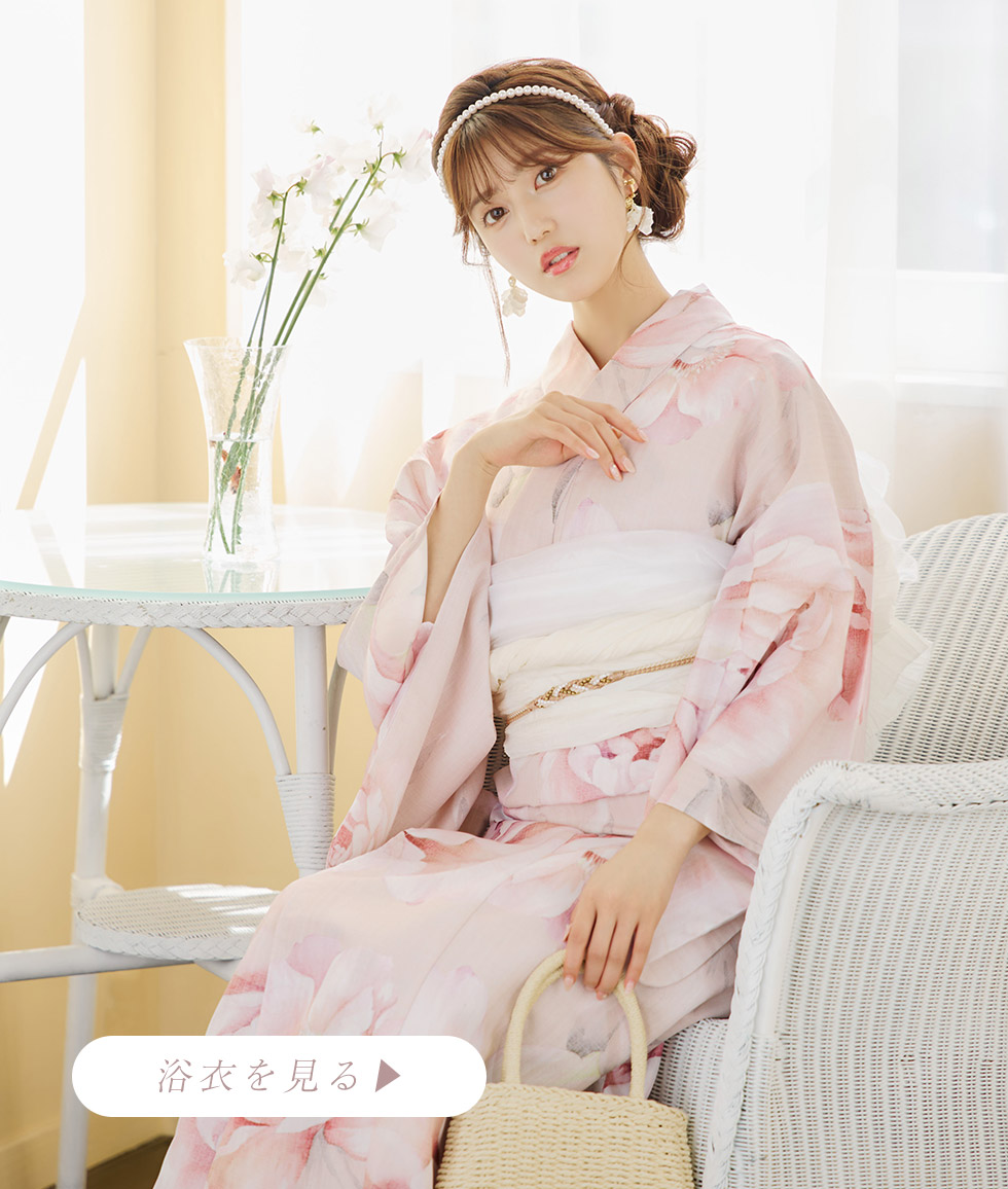 浴衣 / jewels】阿部なつきちゃん着用浴衣 - ドレスショップ