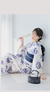 アーガイルビジュー浴衣