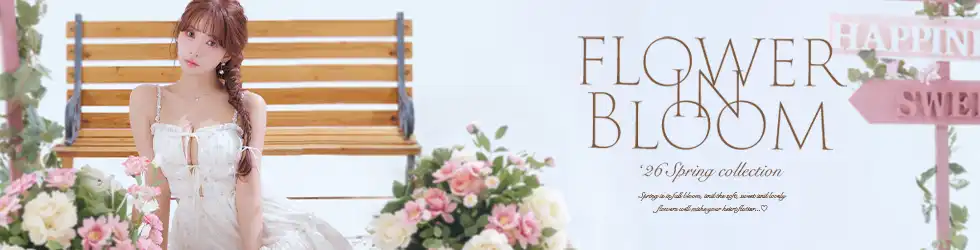 ベージュドレス