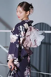 大人モダン浴衣10