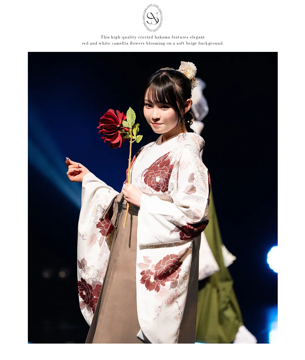 2025WINTER GAKUSEI RUNWAY 袴ステージランウェイレポート56