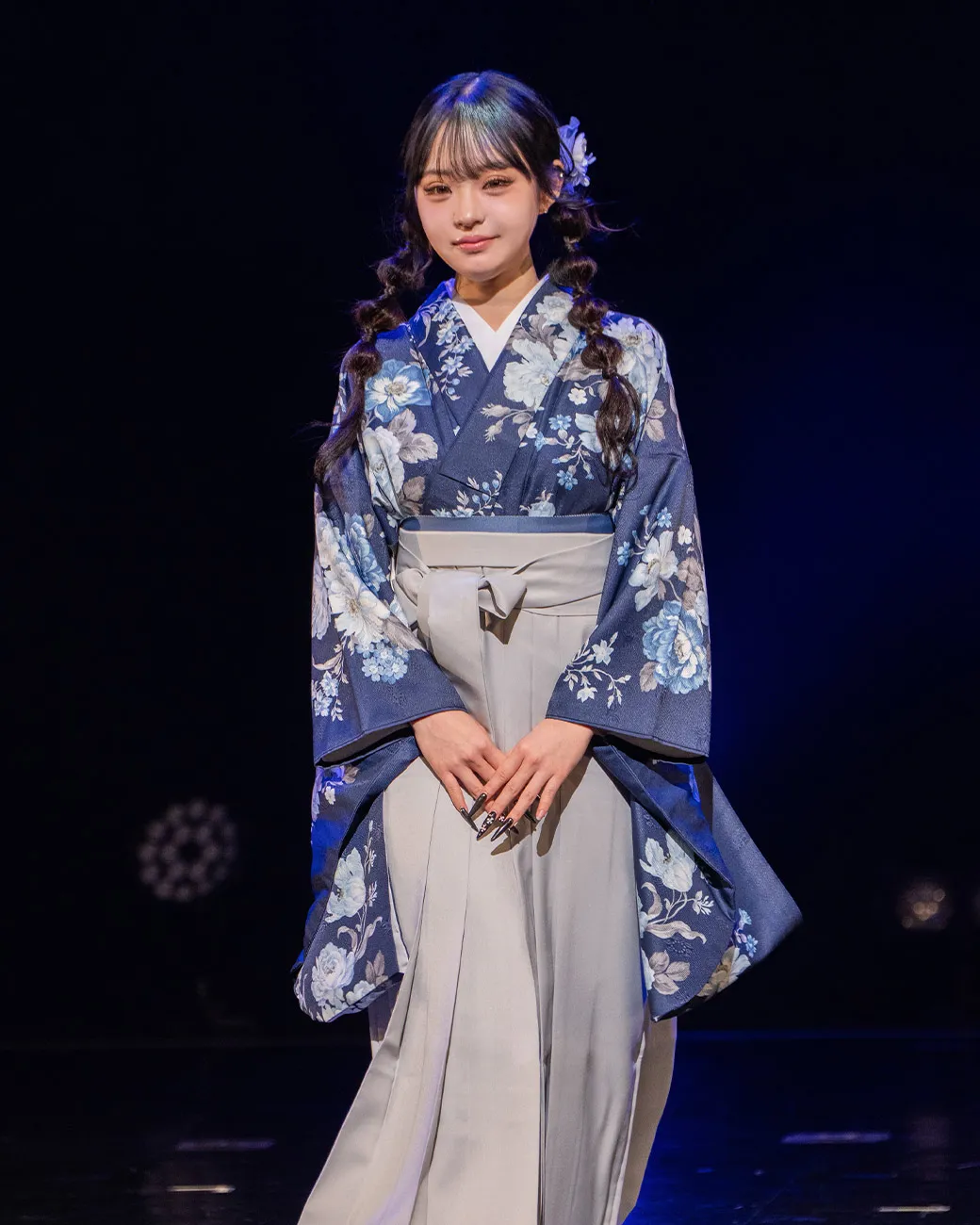 2025WINTER GAKUSEI RUNWAY 袴ステージランウェイレポート18