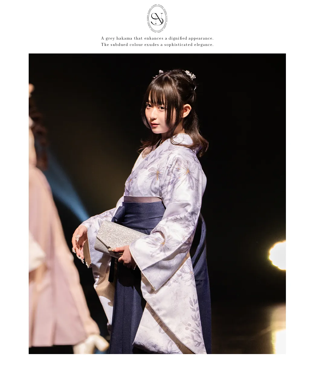 2025WINTER GAKUSEI RUNWAY 袴ステージランウェイレポート28