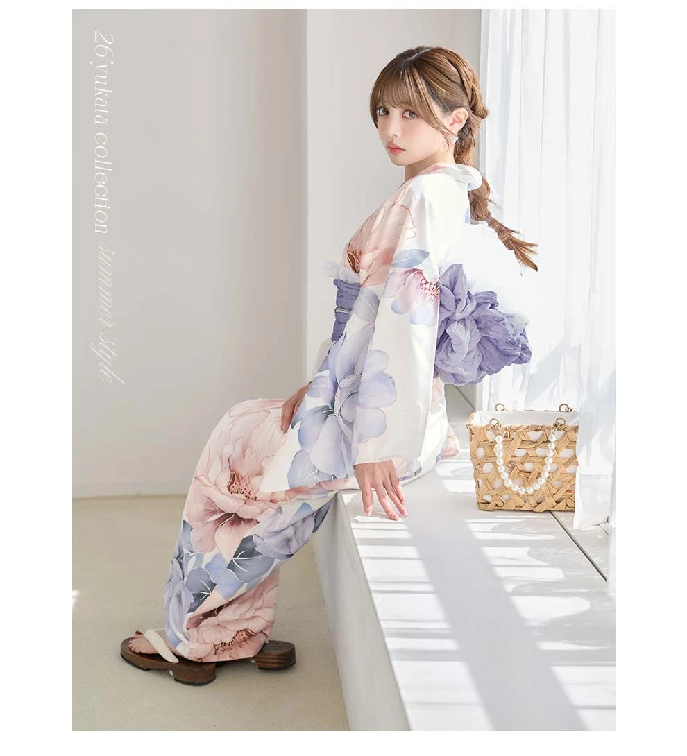 ちぃぽぽ(吉木千沙都)ちゃん着用 彩華グラデーション牡丹浴衣6