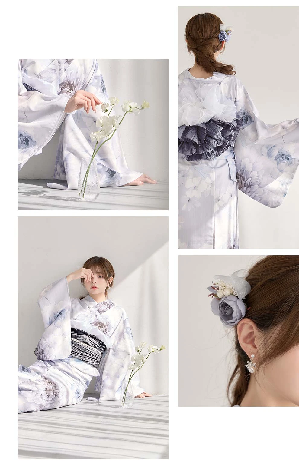 ちぃぽぽ(吉木千沙都)ちゃん着用 ニュアンスブルー浴衣6