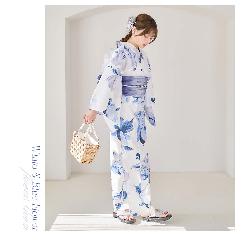 ちぃぽぽ(吉木千沙都)ちゃん着用 蒼花牡丹浴衣6