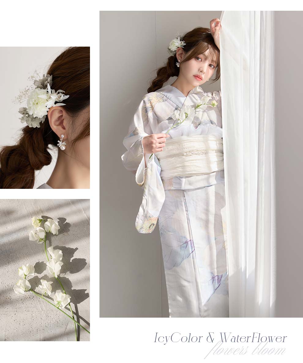 ちぃぽぽ(吉木千沙都)ちゃん着用 アイシーフラワー牡丹浴衣4