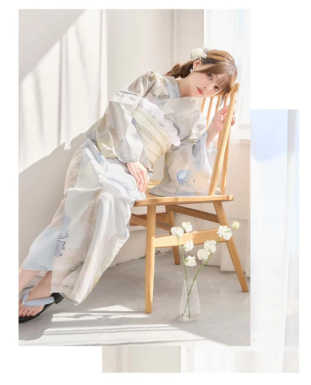 ちぃぽぽ(吉木千沙都)ちゃん着用 アイシーフラワー牡丹浴衣5