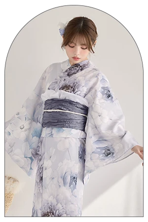 ちぃぽぽ(吉木千沙都)ちゃん着用 ニュアンスブルー浴衣をチェック