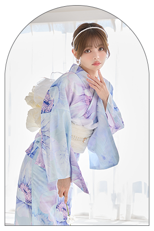 ちぃぽぽ(吉木千沙都)ちゃん着用 ニュアンスフラワーミント牡丹浴衣をチェック