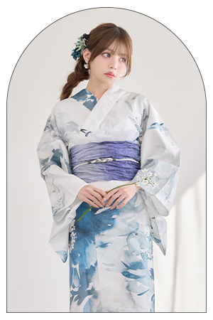 ちぃぽぽ(吉木千沙都)ちゃん着用 グラデーションブルーグリーン浴衣をチェック