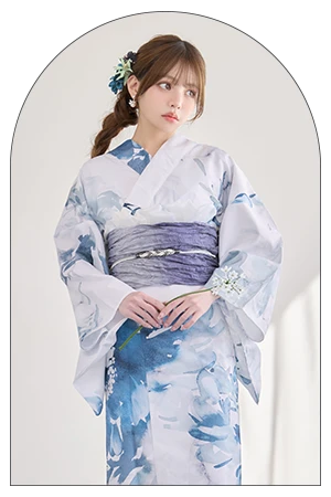 ちぃぽぽ(吉木千沙都)ちゃん着用 グラデーションブルーグリーン浴衣をチェック