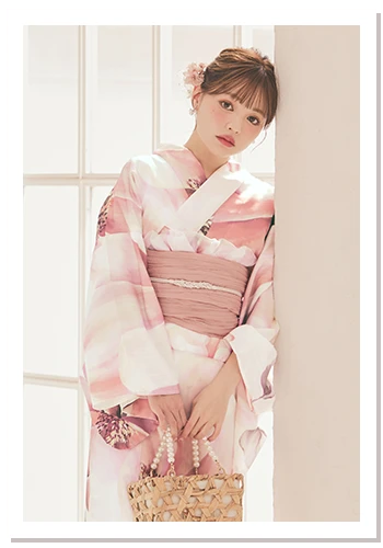 ちぃぽぽ(吉木千沙都)ちゃん着用 スウィートピンクコスモス浴衣をチェック