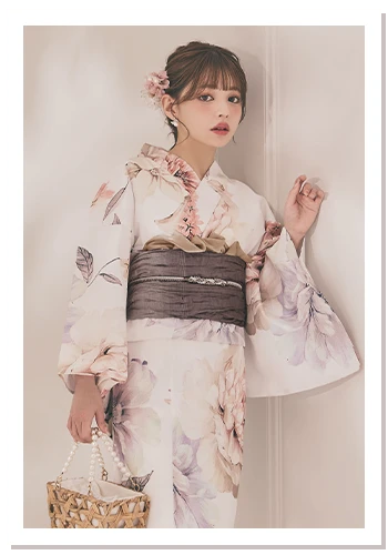 ちぃぽぽ(吉木千沙都)ちゃん着用 パステルミックス×ホワイト浴衣をチェック