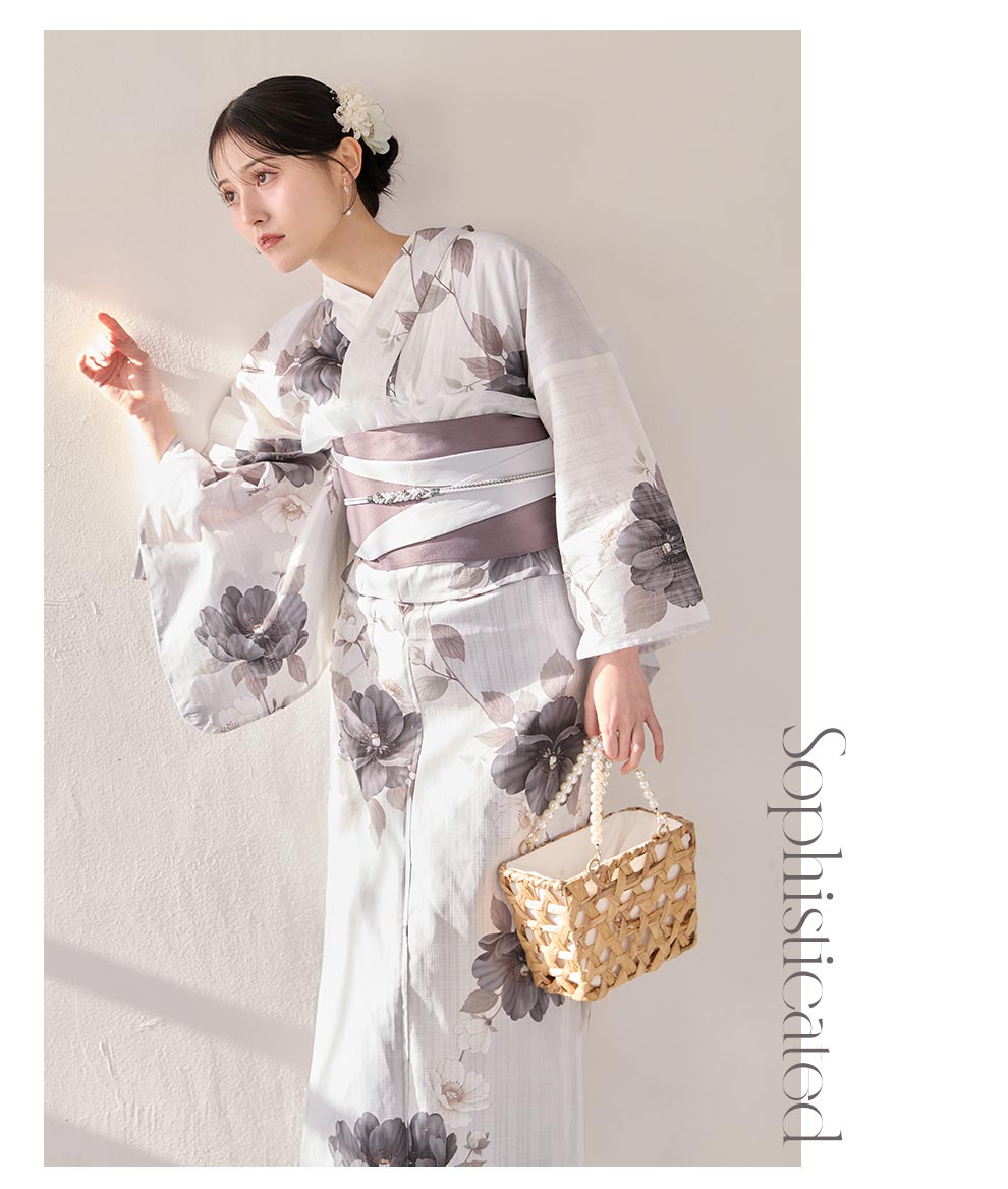 吉井美優さん着用 メロウグレーピオニー浴衣2